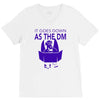 it goes down as the dm V-Neck Tee