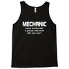 mechanic mens funny Tank Top