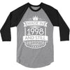 Made In 1998 And Still Awesome 3/4 Sleeve Shirt