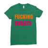fucking gonuts Ladies Fitted T-Shirt