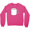 glass and coffee Crewneck Sweatshirt
