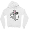 kiss my soft ass Zipper Hoodie