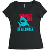 im a lawyer Women's Triblend Scoop T-shirt