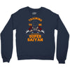 training to be the strongest super saiyan Crewneck Sweatshirt