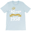kings are born in 1958 T-Shirt