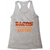 bacon makes everything better Racerback Tank