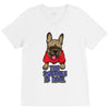 the snuggle is real V-Neck Tee