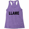 llame Racerback Tank