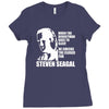 steven seagal boogeyman Ladies Fitted T-Shirt