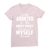 i was addicted to the hokey pokey Ladies Fitted T-Shirt