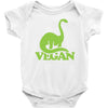 vegan dinosaur best trending Baby Bodysuit