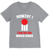 HOWZAT I BAT FOR THE WORLD SERIES V-Neck Tee
