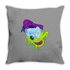 ronald yuck Throw Pillow
