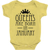 queens are born in january (2) Baby Onesie