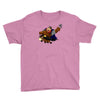 just a viking and his horse Youth Tee