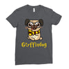gryffindog pug Ladies Fitted T-Shirt