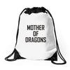 mother of dragons (4) Drawstring Bags