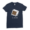 space heater Ladies Fitted T-Shirt