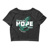 We Have This Hope As An Anchor For The Soul Crop Top