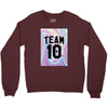 Holographic Team 10 Crewneck Sweatshirt