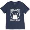 this is my peace sign V-Neck Tee