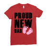 proud new girl Ladies Fitted T-Shirt