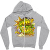 monster studen Zipper Hoodie