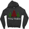 lumberjack tree merry christmas Zipper Hoodie