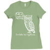 irritable owl syndrome Ladies Fitted T-Shirt