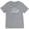 trill script V-Neck Tee