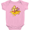 hot macs wrestling in cheese Baby Onesie
