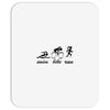 swim bike and run Mousepad