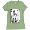 crazy girl Ladies Fitted T-Shirt