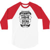 Super Cool Mimi Of A Freaking Awesome Son 3/4 Sleeve Shirt