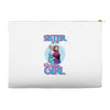 sister of the birthday girl Accessory Pouches
