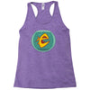 angry goldfish cartoon Racerback Tank