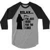 i'm just here for the cake 3/4 Sleeve Shirt