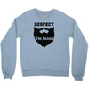 respect the beard Youth Sweatshirt
