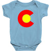colorado flag Baby Onesie