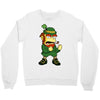 happy saint patrick day simpson 2 Crewneck Sweatshirt