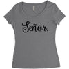 senor Women's Triblend Scoop T-shirt