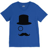 moustache gentleman V-Neck Tee