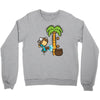 part time job   coconut farm Crewneck Sweatshirt