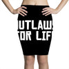 outlaws for life Pencil Skirts