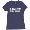 lucky exam Ladies Fitted T-Shirt