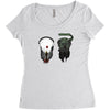 it glows Women's Triblend Scoop T-shirt