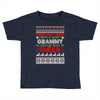 santa only comes once a year grammy is always here to cheer Toddler T-shirt
