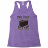 the cake is a lie Racerback Tank