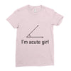 im acute girl Ladies Fitted T-Shirt