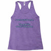 i went outside once (3) Racerback Tank